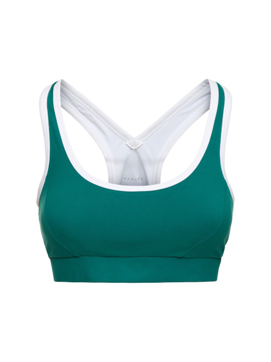 Varley: Brassière Move Selma - Aventurine/Whit - women_0 | Luisa Via Roma