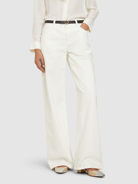 Aquazzura: 35mm French Flirt leather pumps - women_1 | Luisa Via Roma