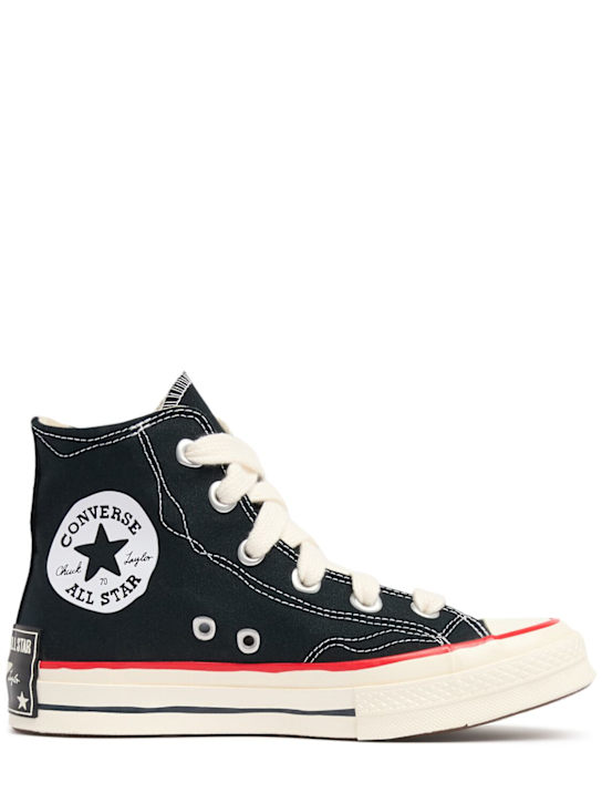 Converse: Chuck 70 Sketch sneakers - Black/Red/White - women_0 | Luisa Via Roma