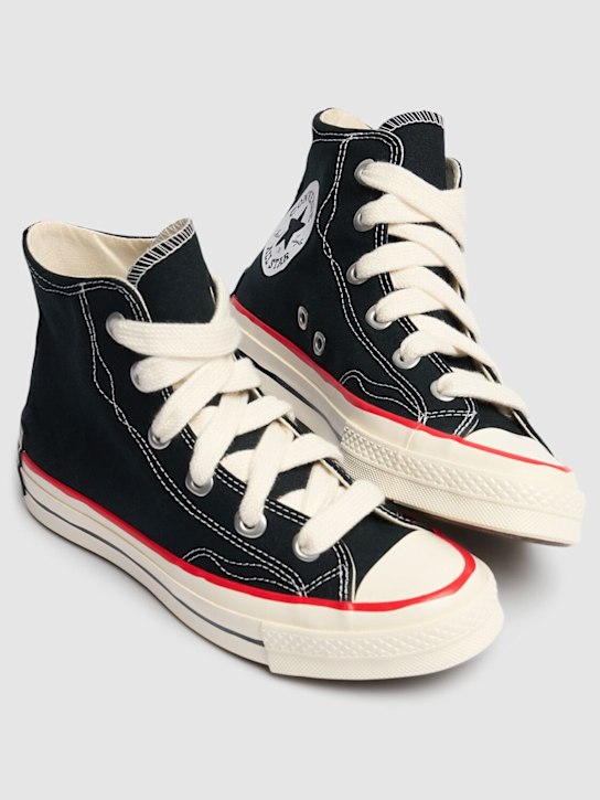 Converse: Chuck 70 Sketch sneakers - Black/Red/White - women_1 | Luisa Via Roma