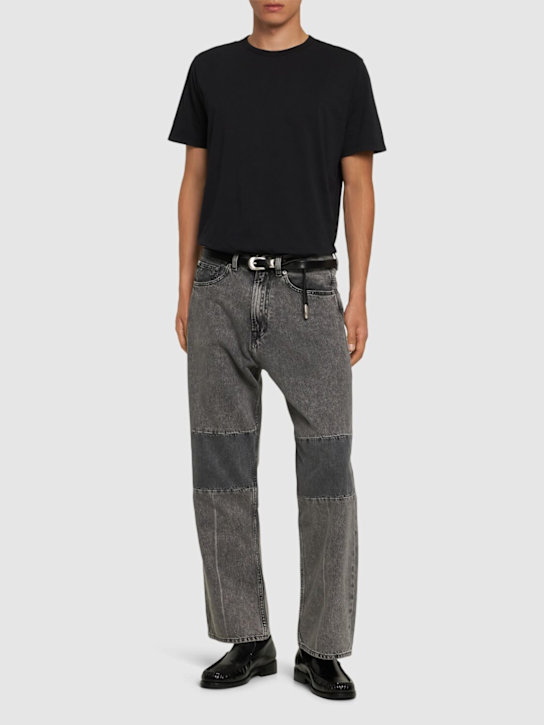 Our Legacy: New Box cotton jersey t-shirt - men_1 | Luisa Via Roma