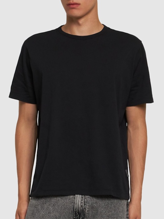 Our Legacy: New Box cotton jersey t-shirt - men_2 | Luisa Via Roma
