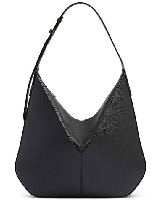 Valextra: Small Vivi leather shoulder bag - women_0 | Luisa Via Roma