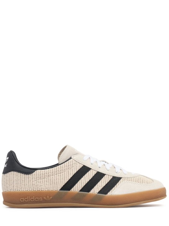 adidas Originals: Sneakers „Gazelle Indoor“ - Beige/Schwarz - men_0 | Luisa Via Roma