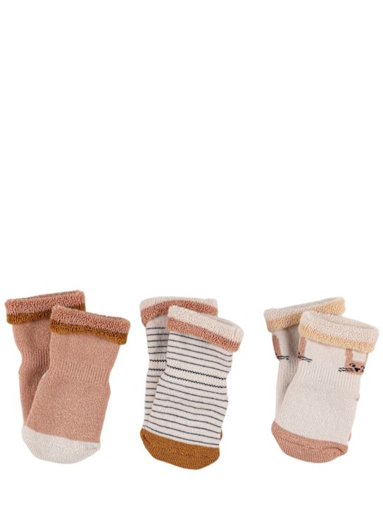 Liewood: コットンブレンドソックス 3足パック - kids-girls_0 | Luisa Via Roma