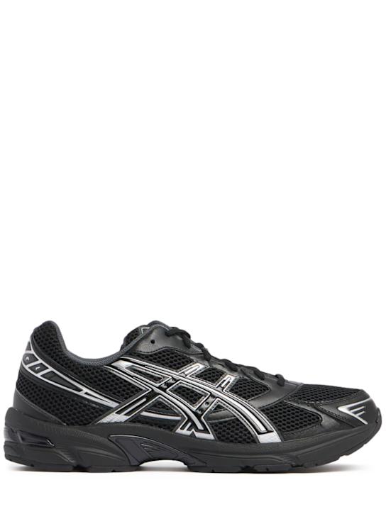 Asics: Gel-1130 sneakers - Black/Silver - men_0 | Luisa Via Roma