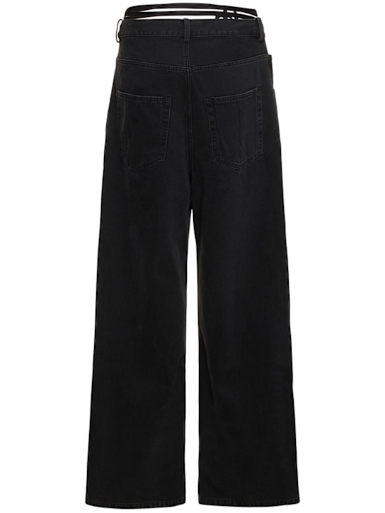 Ann Demeulemeester: Jeans Olan oversize in cotone - men_4 | Luisa Via Roma