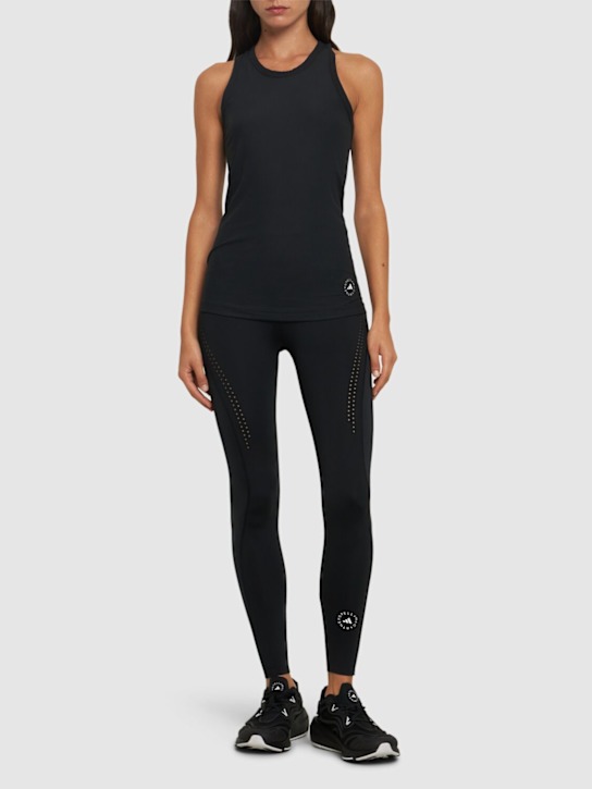 adidas By Stella McCartney: True Purpose leggings - Black - women_1 | Luisa Via Roma