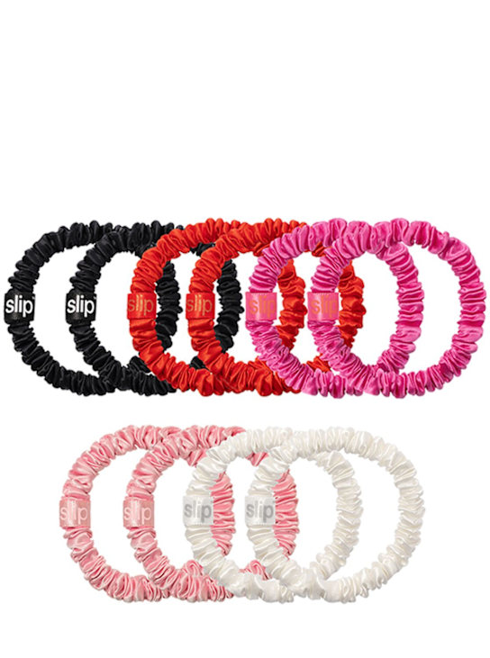 Slip: Lot de 10 chouchous fins Cracker - beauty-women_0 | Luisa Via Roma