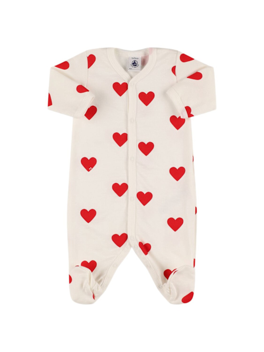 Petit Bateau: Tutina in cotone organico stampato - kids-girls_0 | Luisa Via Roma