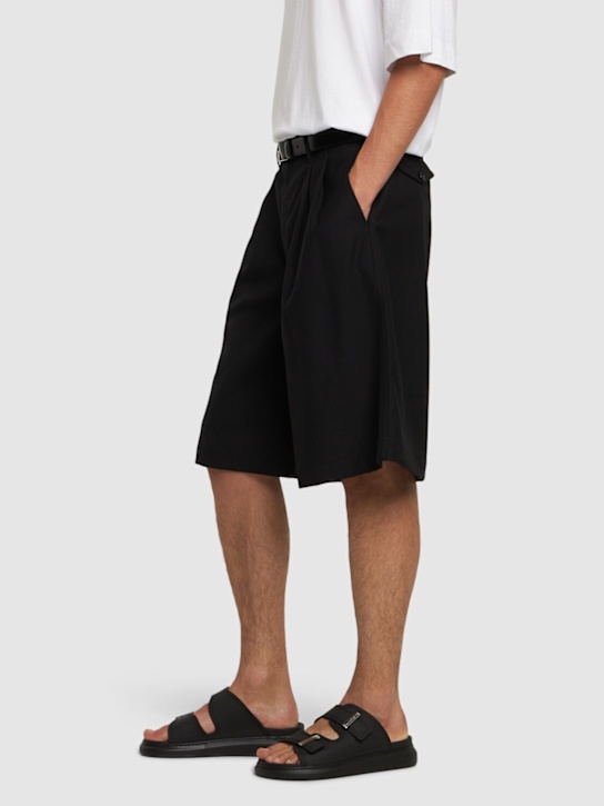 McQueen: Sandali in gomma - Nero - men_1 | Luisa Via Roma