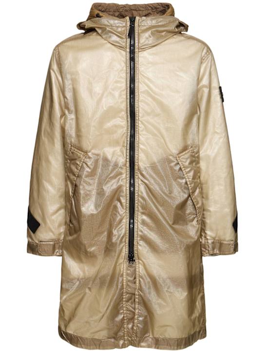 Stone Island: Casual jacket - Biscuit - men_0 | Luisa Via Roma