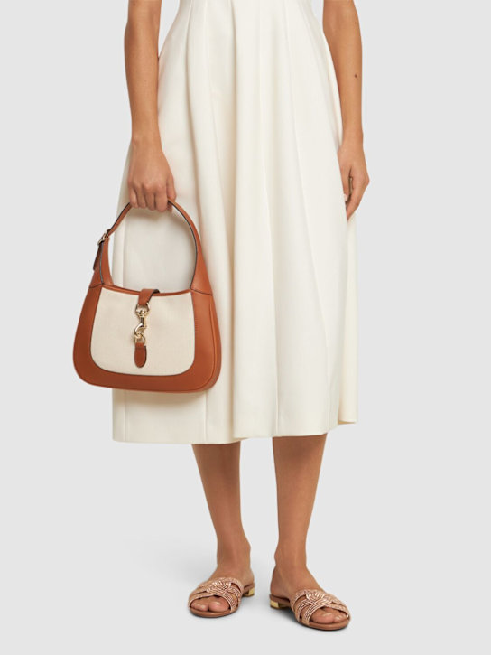 Aquazzura: 10mm Felix leather flats - women_1 | Luisa Via Roma