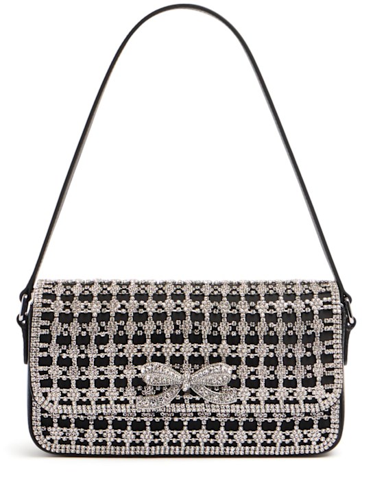 Self-portrait: Chainmail crystal shoulder bag - women_0 | Luisa Via Roma