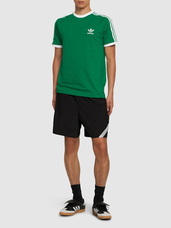 adidas Originals: 3-Stripes cotton t-shirt - men_1 | Luisa Via Roma