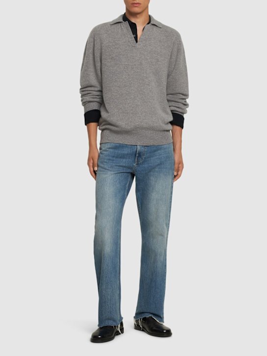 Laneus: Knitted polo sweater - men_1 | Luisa Via Roma