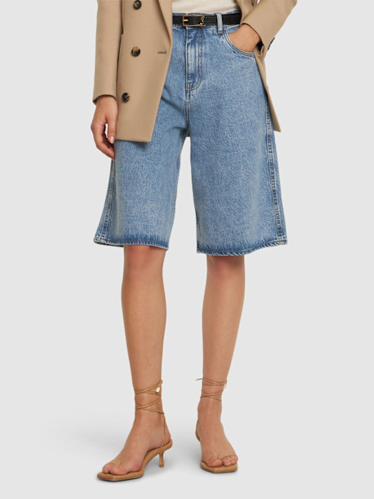 Studio Amelia: 50mm Bandit leather sandals - women_1 | Luisa Via Roma