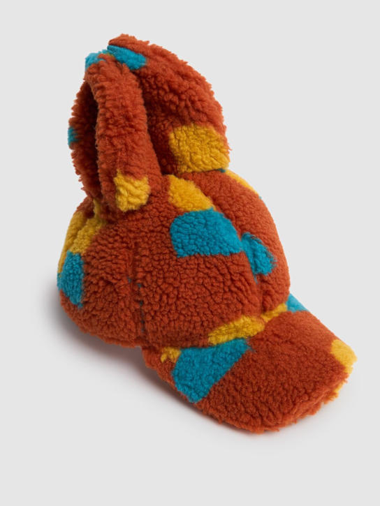 Jellymallow: Printed poly teddy baseball hat - kids-boys_1 | Luisa Via Roma