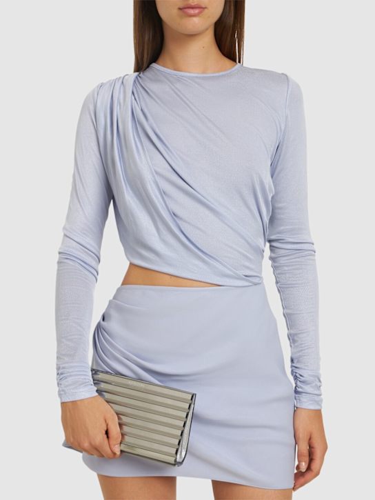 Aquazzura: Ari resin clutch - women_1 | Luisa Via Roma