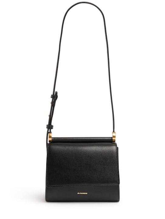 Jil Sander: Mini Ghost leather shoulder bag - women_0 | Luisa Via Roma