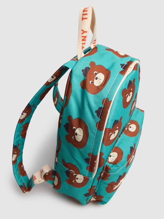 Tiny Cottons: Bear print backpack - kids-boys_1 | Luisa Via Roma