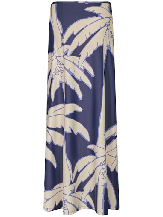 Johanna Ortiz: Palms Breath Of Life lycra midi skirt - women_1 | Luisa Via Roma