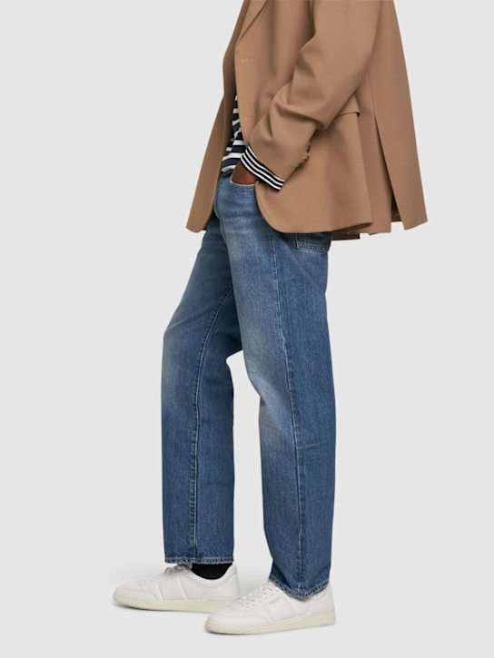Valentino Garavani: Baskets basses en cuir rembourré Upvillage - Blanc - men_1 | Luisa Via Roma