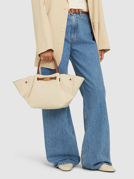 DeMellier: Midi New York canvas tote bag - women_1 | Luisa Via Roma