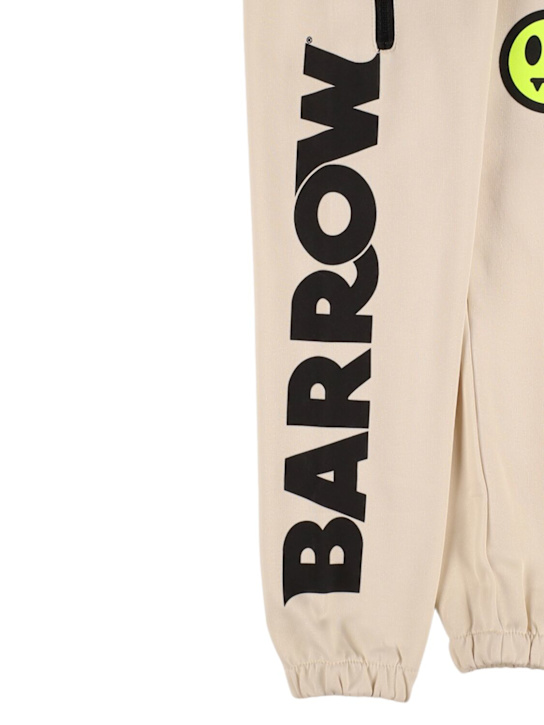 Barrow: Cotton sweatpants w/ logo - kids-boys_1 | Luisa Via Roma