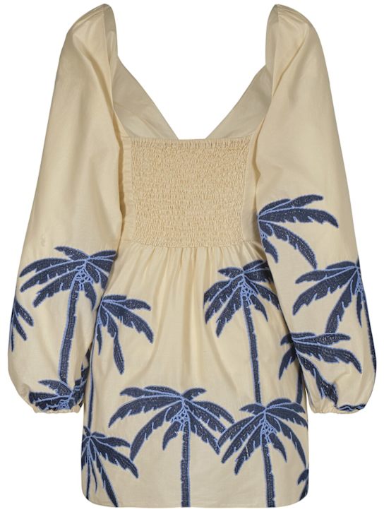 Johanna Ortiz: The Power Of The Sea embroidered dress - women_1 | Luisa Via Roma