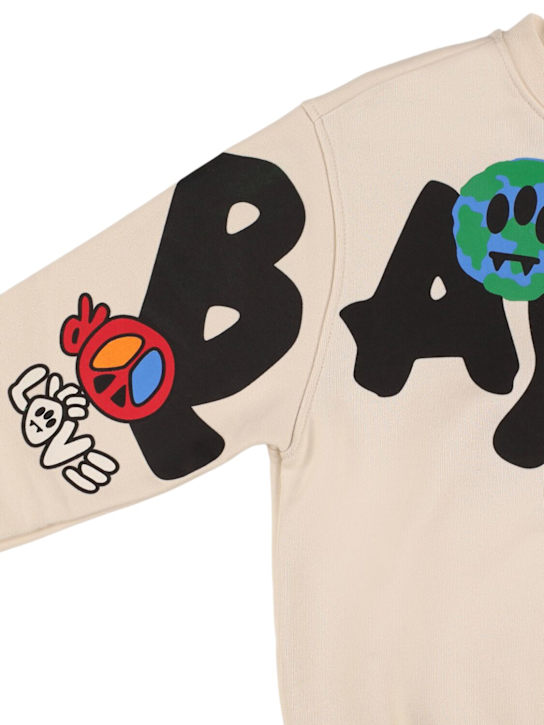 Barrow: Printed cotton crewneck sweatshirt - kids-boys_1 | Luisa Via Roma