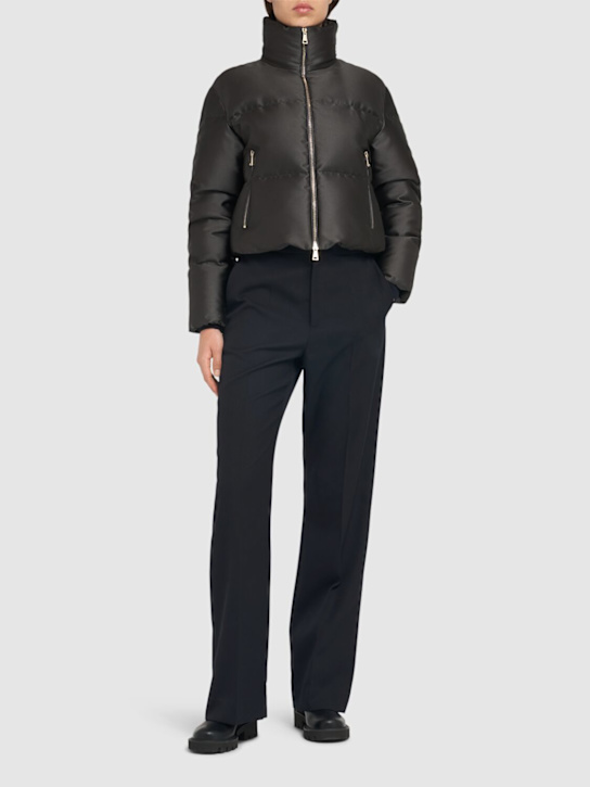 Moncler: Piumino Bonnelles in tessuto techno - women_1 | Luisa Via Roma