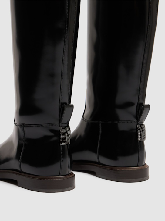 Brunello Cucinelli: 30毫米皮靴 - women_3 | Luisa Via Roma