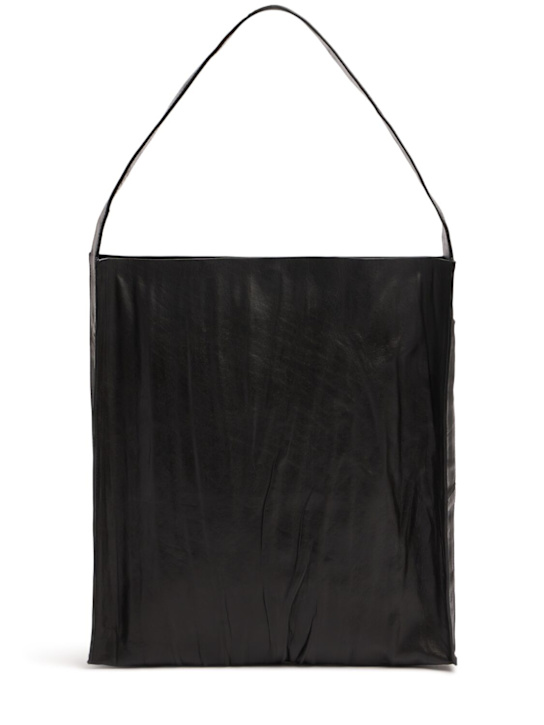 St. Agni: Paper leather tote bag - women_0 | Luisa Via Roma