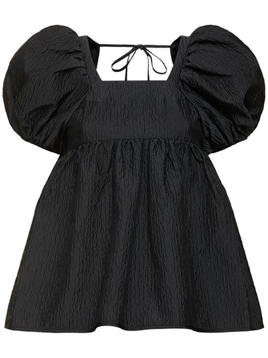 Cecilie Bahnsen: Alma matelassé puff sleeve blouse - women_0 | Luisa Via Roma