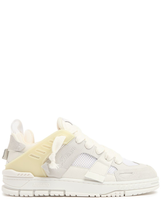 Axel Arigato: Area Patchwork sneakers - White - men_0 | Luisa Via Roma