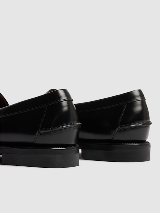 Sebago: Classic Dan smooth leather loafers - Black - men_4 | Luisa Via Roma