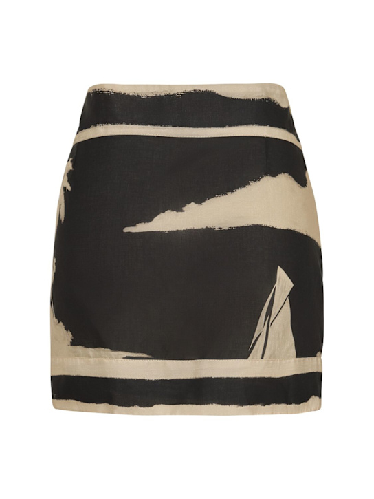 Johanna Ortiz: Velereando Ando cotton voile wrap skirt - women_1 | Luisa Via Roma