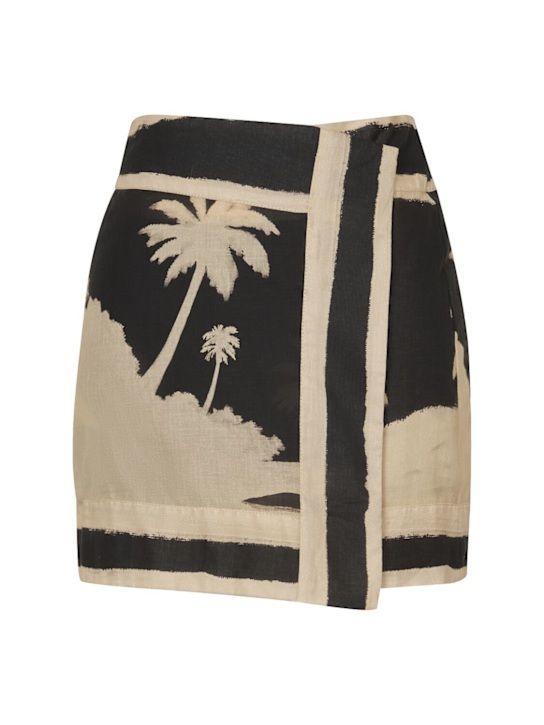 Johanna Ortiz: Velereando Ando cotton voile wrap skirt - women_0 | Luisa Via Roma