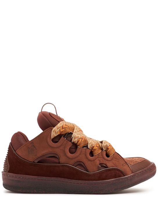 Curb sneakers w/ speckled effect sole - Thumbnail 1