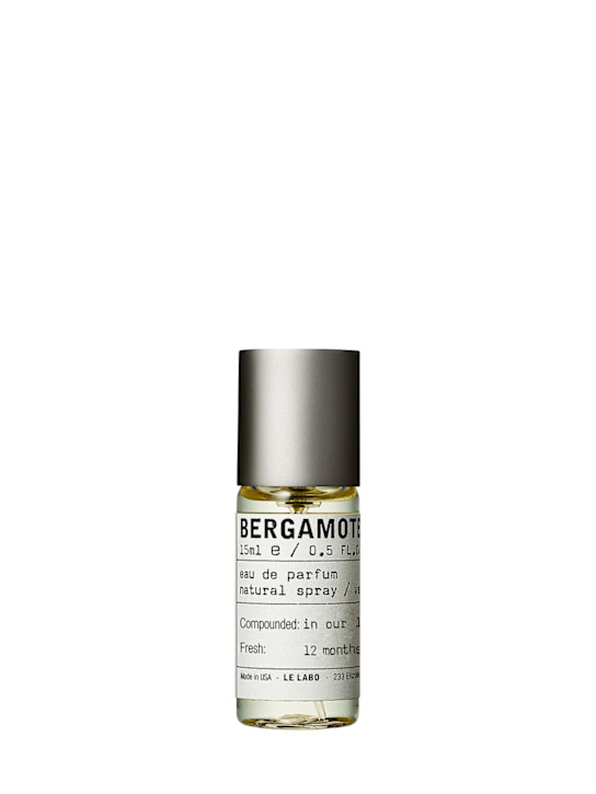 Le Labo: Eau de parfum Bergamot 22 15ml - Trasparente - beauty-men_0 | Luisa Via Roma