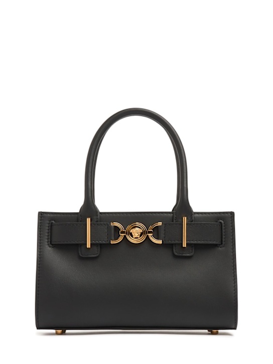 Versace: Small Medusa '95 leather tote bag - women_0 | Luisa Via Roma