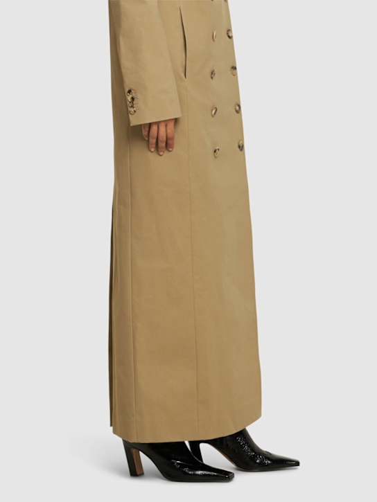 Khaite: 85mm Nevada stretch ankle boots - women_1 | Luisa Via Roma