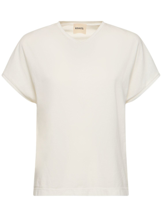Devra cotton blend jersey t-shirt - Thumbnail 1