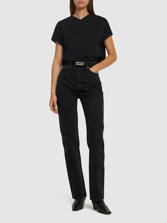 Corben high rise straight jeans - Thumbnail 2