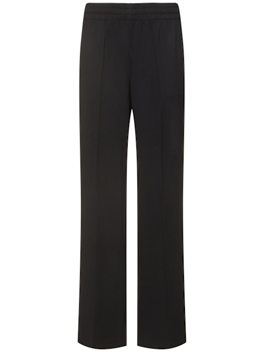 ANINE BING: Soto stretch viscose pants - women_0 | Luisa Via Roma