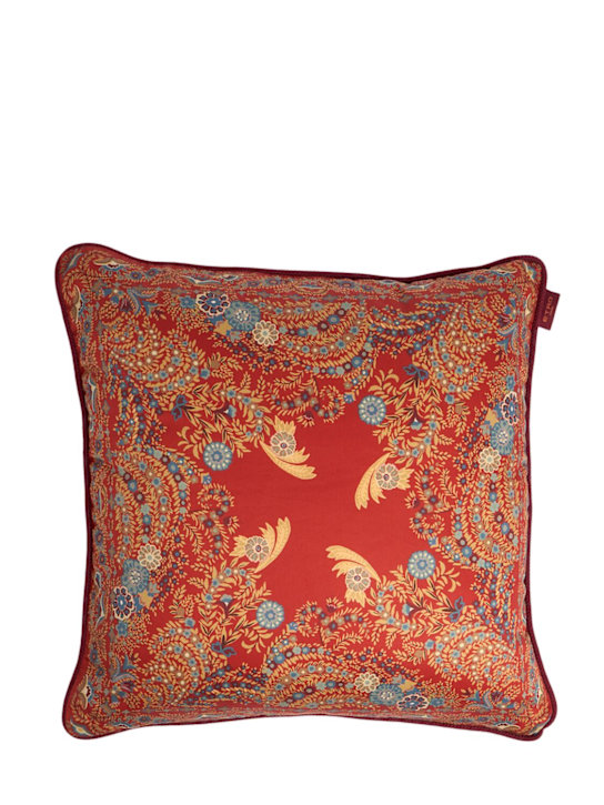 Etro: Degradé cushion - Red - ecraft_0 | Luisa Via Roma