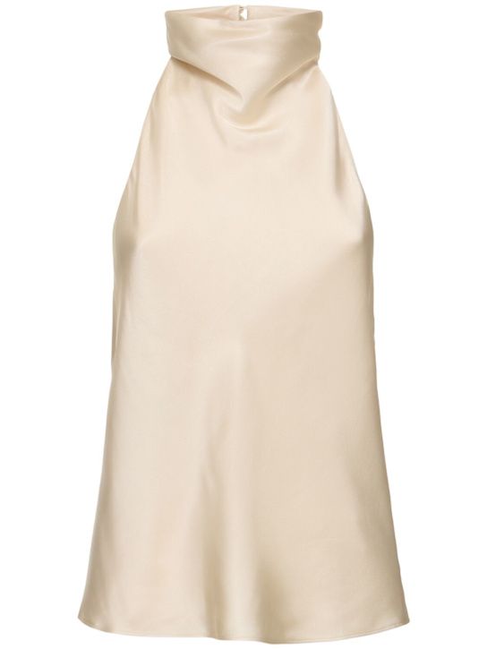ANINE BING: Eliana satin top - women_0 | Luisa Via Roma