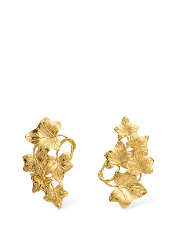 Peracas: Casablanca clip-on earrings - women_0 | Luisa Via Roma
