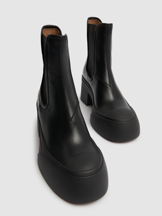Marni: 60mm Leather Chelsea boots - women_2 | Luisa Via Roma